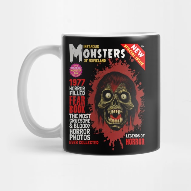 Vintage Movie Monster Pulp Magazine by Teessential